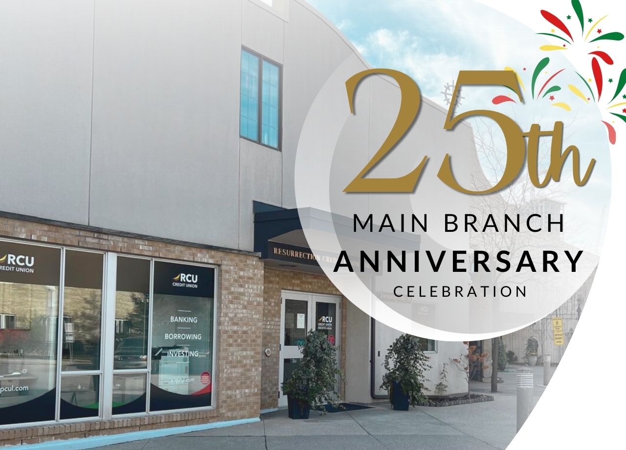 RCU credit Union Main Branch 25th Anniversary Celebration
